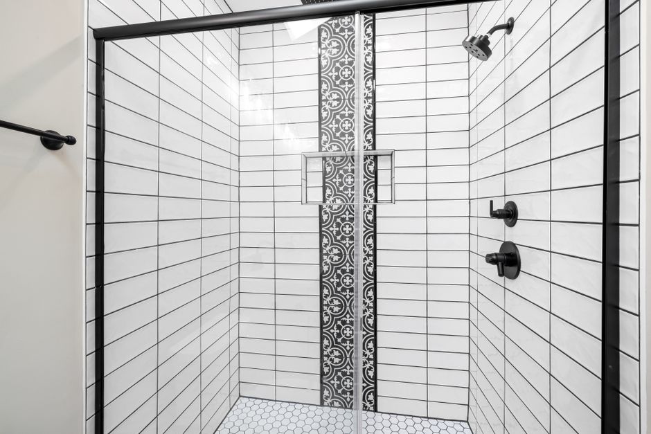 After — Naperville Master Bath — Tub to Walk-In Shower — Tub-to-Shower Conversion — Naperville, IL bathroom remodel