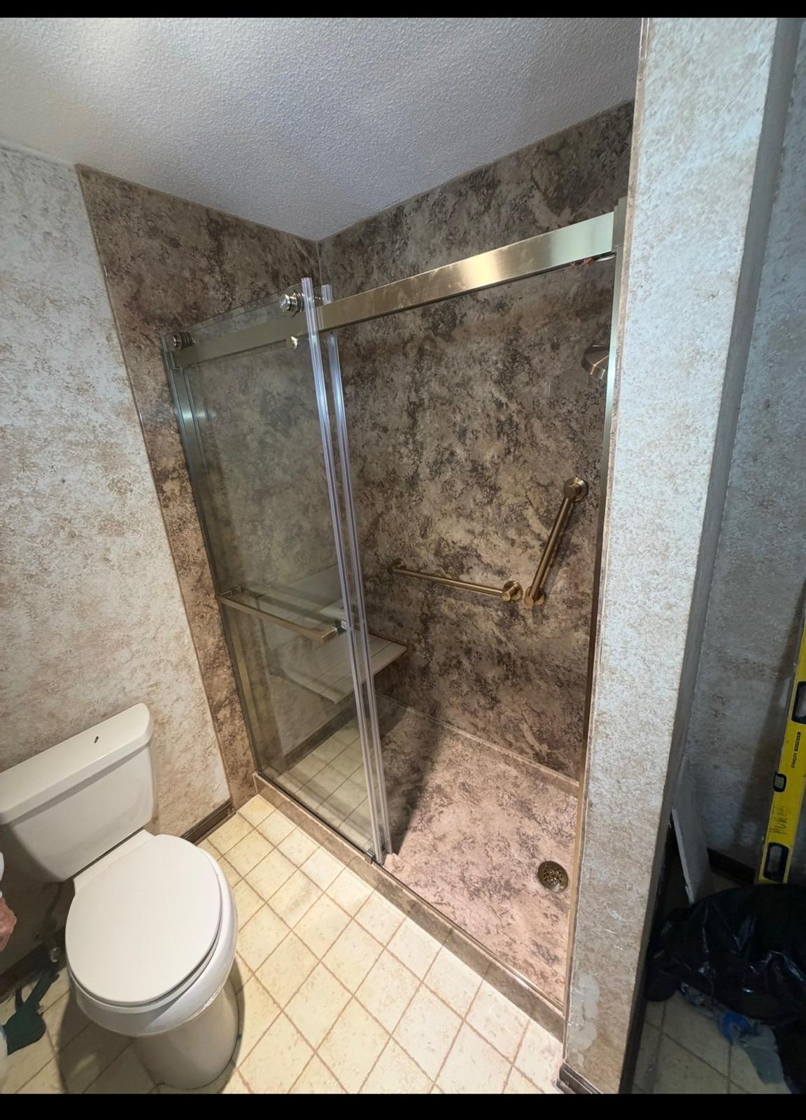 After — Herscher, IL — Bathtub Replacement bathroom remodel